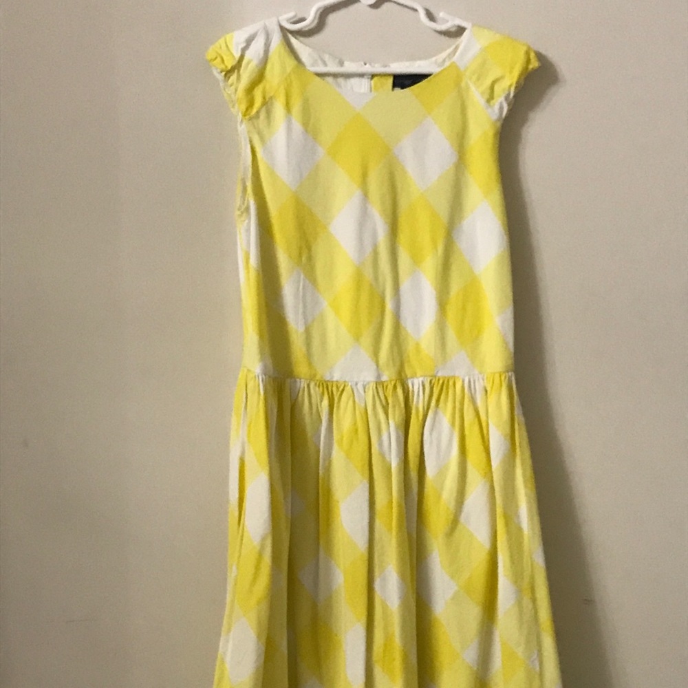 tommy hilfiger yellow dress
